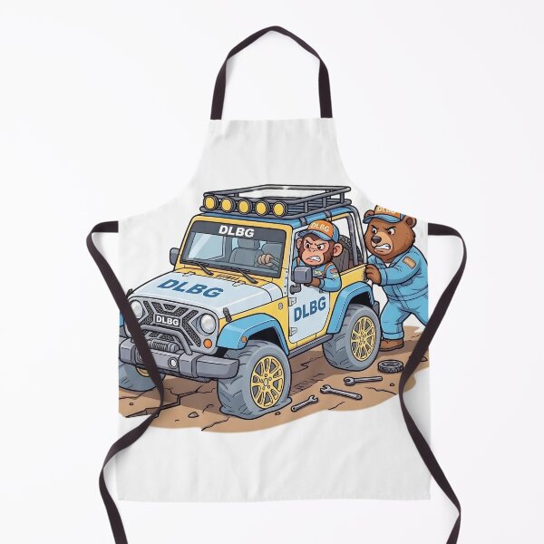 Item preview, DLBG Bear & Monkey Off-road Breakdown designed and sold by DLBG-STORE.