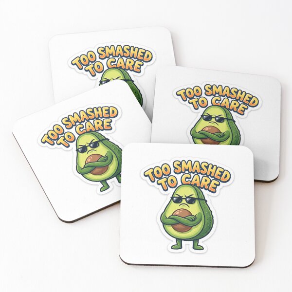 Item preview, TOO SMASHED TO CARE designed and sold by Ronzluvop.
