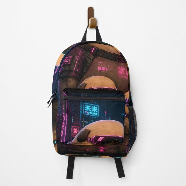 Item preview, Cyberpunk Pugtato | Potato Dog Family | Cute Neon Sci-Fi Kawaii Pups designed and sold by artizallart.