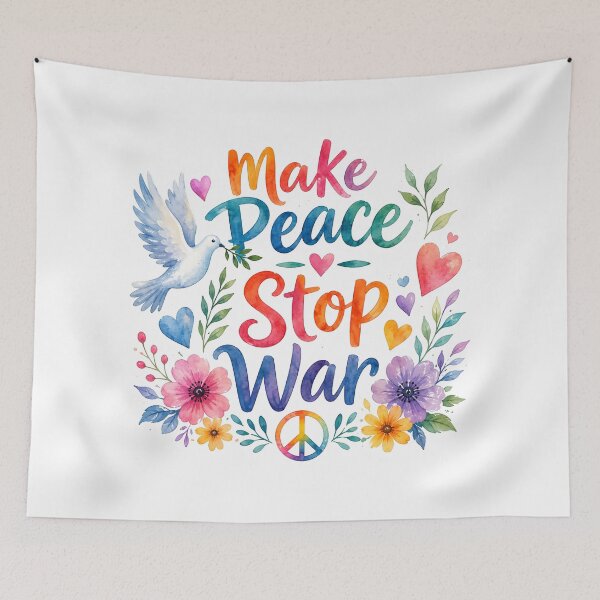 Item preview, Make peace Stop war designed and sold by nimmitrends.
