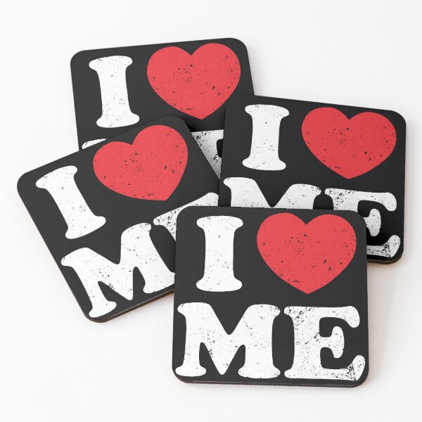 Item preview, I Heart Me - Love Yourself Funny Gift designed and sold by xelkaiory.