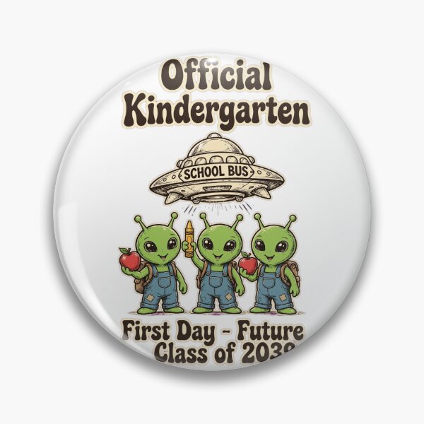 Item preview, First Day of Kindergarten Class of 2039 Future Alien Abduction Crew designed and sold by Yellowriversss.