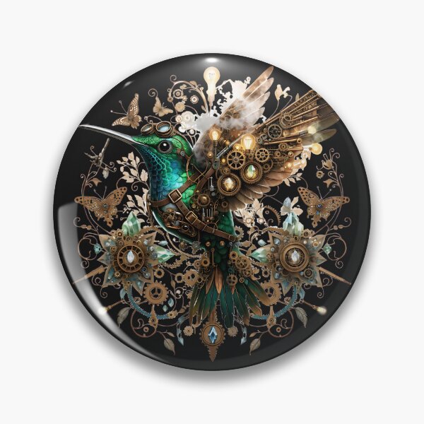 Item preview, Steampunk Engineer Hummingbird designed and sold by Neural-canvas.