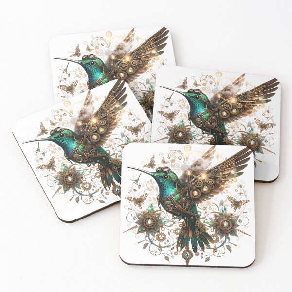 Item preview, Steampunk Engineer Hummingbird designed and sold by Neural-canvas.
