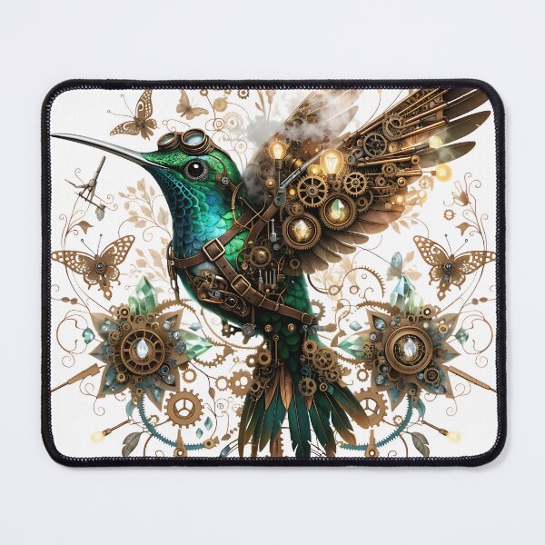 Item preview, Steampunk Engineer Hummingbird designed and sold by Neural-canvas.