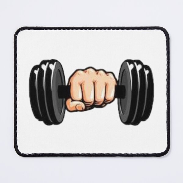 Item preview, Hand Holding Dumbbell Gym Fitness Illustration designed and sold by Koussgh.