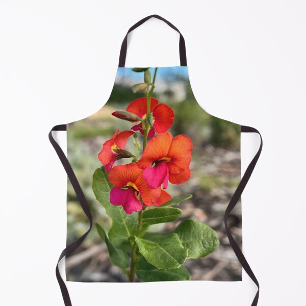 Item preview, Native Flame Pea – Vibrant Australian Wildflower Botanical Photography designed and sold by Be Captured by Brittany Emma.