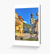 Thônes - Haute-Savoie Greeting Card