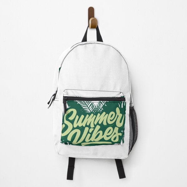 Item preview, Summer Vibes Tropical Palm Leaves Typography designed and sold by AYNStudio.