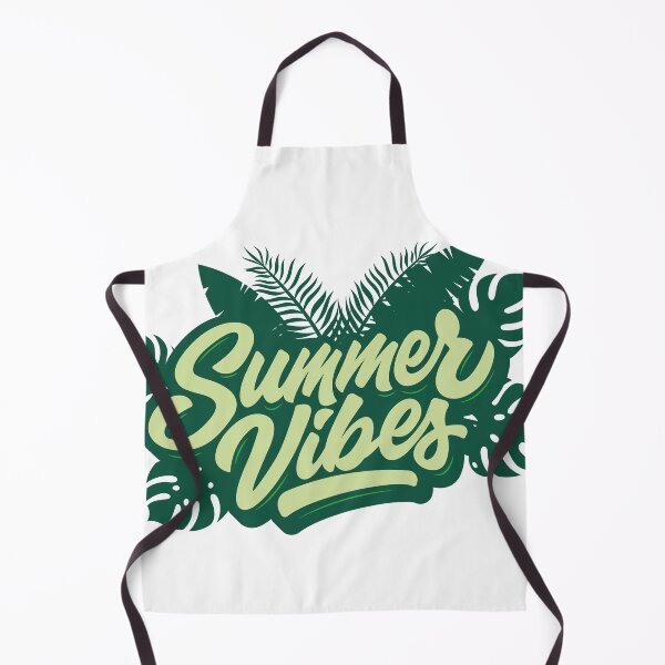 Item preview, Summer Vibes Tropical Palm Leaves Typography designed and sold by AYNStudio.