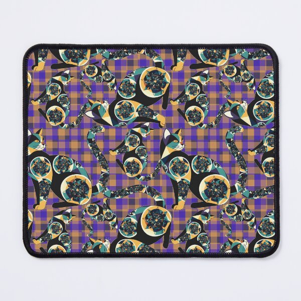 Item preview, Obscured By Cats (pattern) designed and sold by Cathedral of Curiosity.
