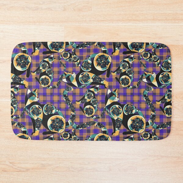 Item preview, Obscured By Cats (pattern) designed and sold by Cathedral of Curiosity.