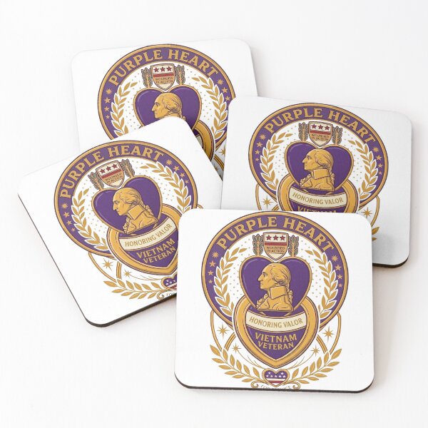 Item preview, Purple Heart Vietnam Veteran Tribute | Honoring Valor & Sacrifice designed and sold by Palette & Hue.