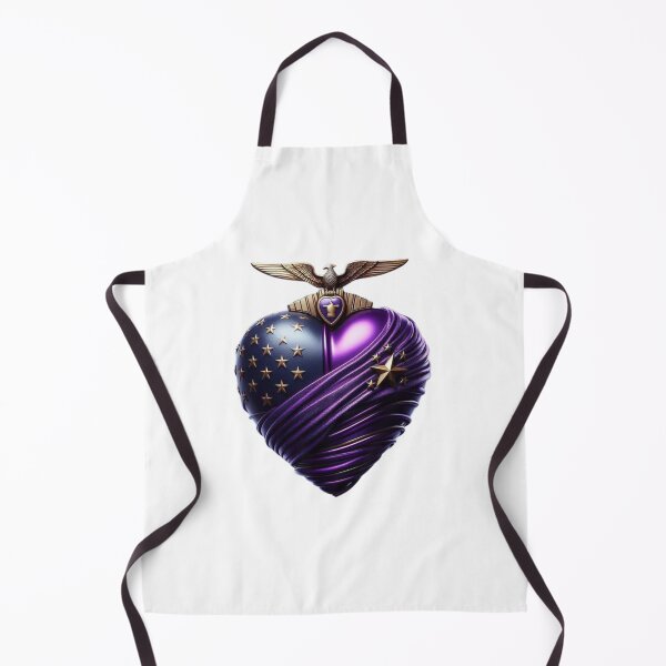 Item preview, Purple Heart Day Patriotic Heart Emblem | Honor, Courage & Sacrifice designed and sold by Palette & Hue.
