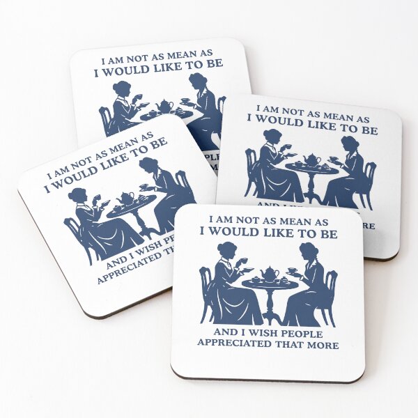Item preview, I Am Not As Mean As I Would Like To Be Funny Meme designed and sold by ellapaintcoast.