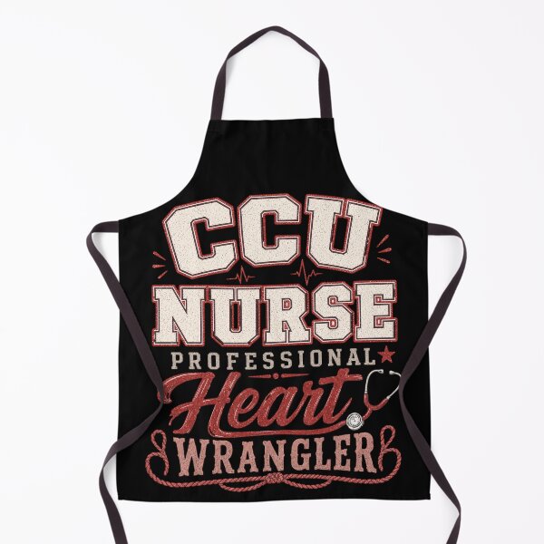 Item preview, CCU Nurse Professional Heart Wrangler designed and sold by SavvyKloset.