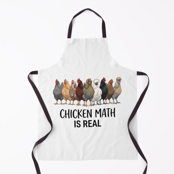 Item preview, Chicken Math Is Real | Funny Backyard Chicken Lover Farm Graphic T-Shirt designed and sold by StickerNestYou.