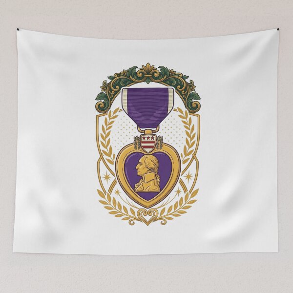 Item preview, Purple Heart Medal Tribute | Honoring Courage, Valor & Sacrifice designed and sold by Palette & Hue.