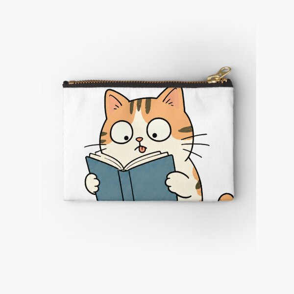 Item preview, ​Oh My Cat Cute Reading Cat with Book designed and sold by AYNStudio.