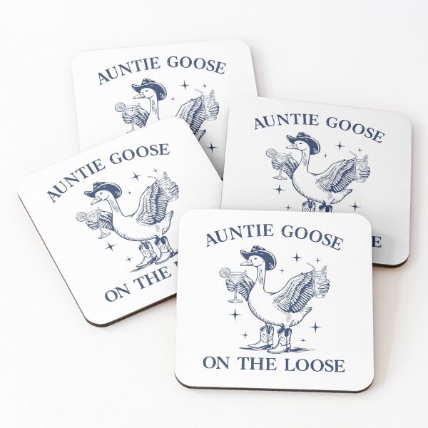 Item preview, Auntie Goose On The Loose Funny Goose Lover designed and sold by ellapaintcoast.