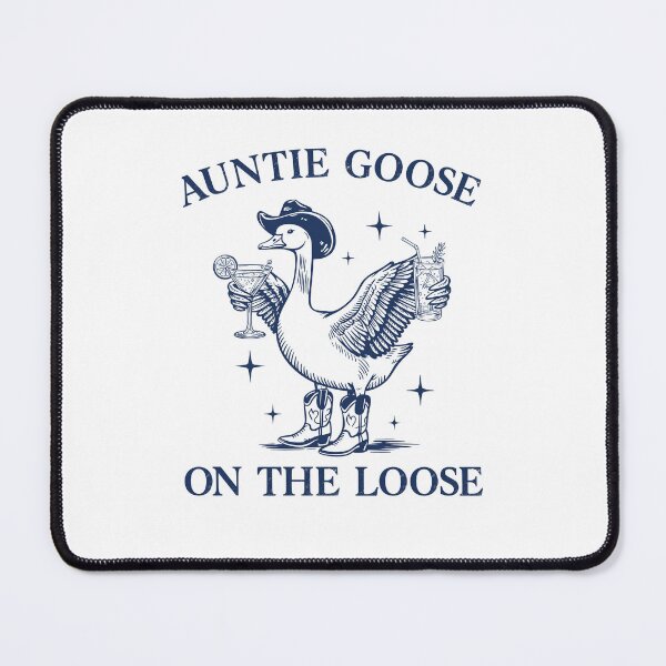Item preview, Auntie Goose On The Loose Funny Goose Lover designed and sold by ellapaintcoast.