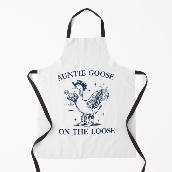 Item preview, Auntie Goose On The Loose Funny Goose Lover designed and sold by ellapaintcoast.