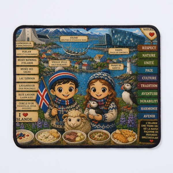 Item preview, Iceland Reykjavik – Volcanoes, Glaciers and Nordic Wonders designed and sold by Cifi64.