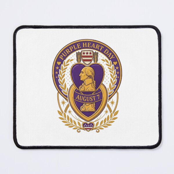 Item preview, Purple Heart Day August 7 | Honor, Valor & Military Sacrifice designed and sold by Palette & Hue.