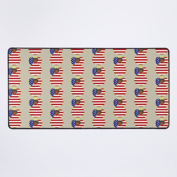 Item preview, African American USA Flag Angel designed and sold by AuntieShoe.