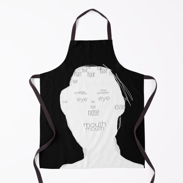 Item preview, Face Recognition | Minimalist Conceptual Portrait Typography designed and sold by Lifer Art and Design.