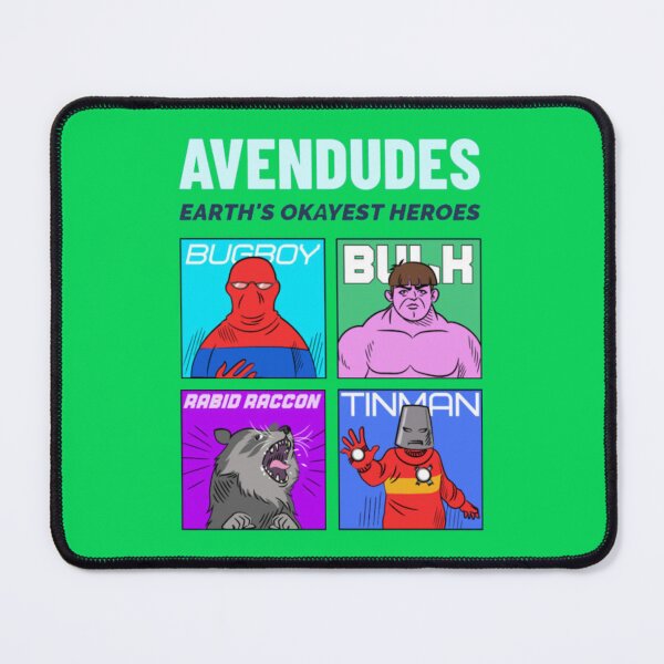 Item preview, Avendudes Earth's Okayest Heroes - Funny Superhero Parody designed and sold by GenZFashion000.