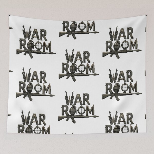 Item preview, War Room Military Typography Tactical Strategy Graphic designed and sold by Abidel.