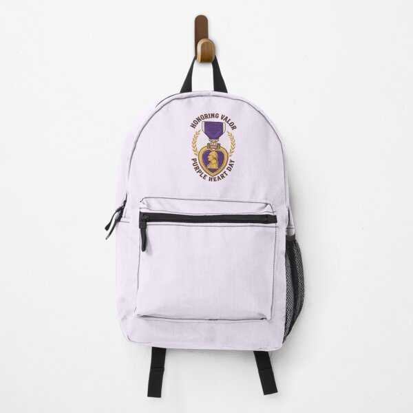 Item preview, Honoring Valor Purple Heart Day | Patriotic Military Tribute designed and sold by Palette & Hue.