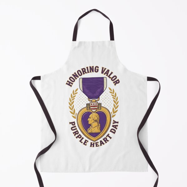 Item preview, Honoring Valor Purple Heart Day | Patriotic Military Tribute designed and sold by Palette & Hue.