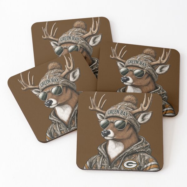 Item preview, Packers Buck Camo designed and sold by PackersHistory.