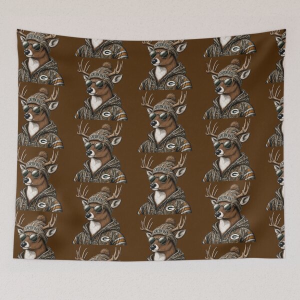 Item preview, Packers Buck Camo designed and sold by PackersHistory.