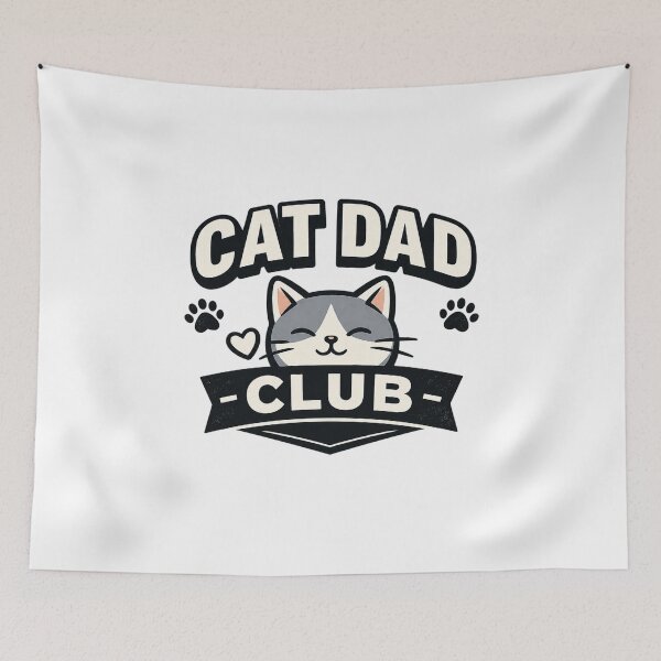 Item preview, Cat Dad Club designed and sold by teemix.