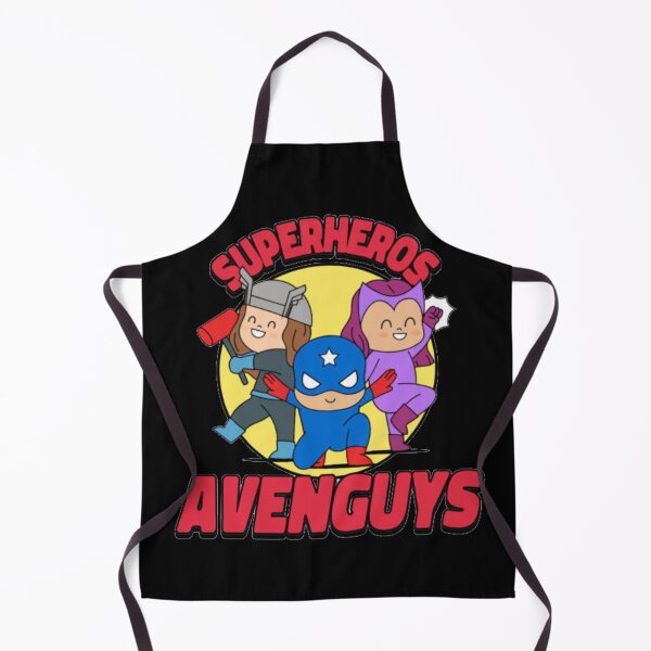 Item preview, Superheros Avenguys - Cute Chibi Mini Superhero Squad designed and sold by GenZFashion000.
