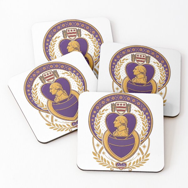 Item preview, Purple Heart Medal Emblem | Honor, Courage & Patriotic Tribute designed and sold by Palette & Hue.