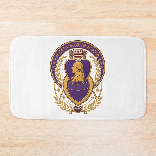 Item preview, Purple Heart Medal Emblem | Honor, Courage & Patriotic Tribute designed and sold by Palette & Hue.