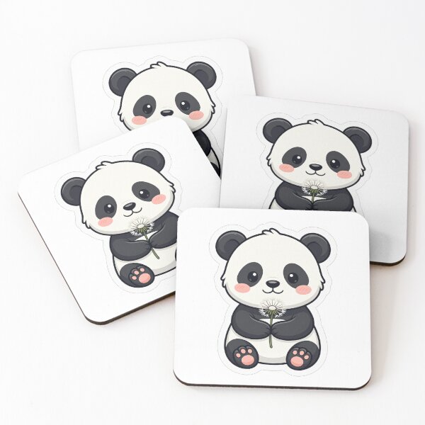 Item preview, Cute Baby Panda Holding A Dandelion designed and sold by Owcomm.