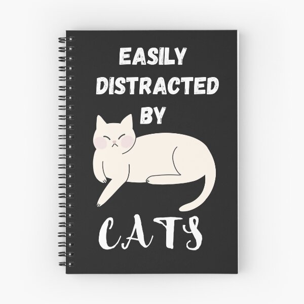 Item preview, Easily distracted by Cats designed and sold by Pixel-InkStore.