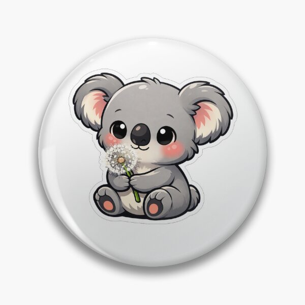 Item preview, Cute Baby Koala Holding A Dandelion designed and sold by Owcomm.