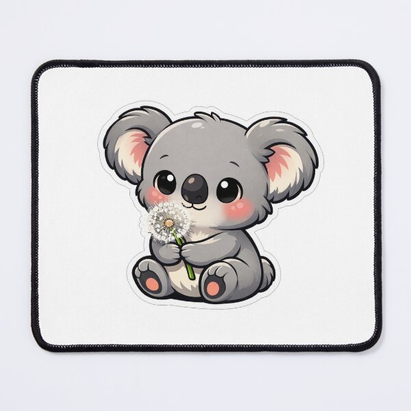 Item preview, Cute Baby Koala Holding A Dandelion designed and sold by Owcomm.