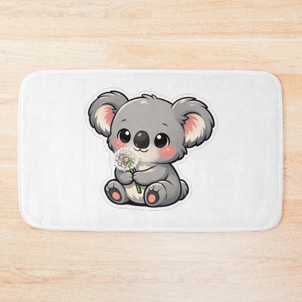 Item preview, Cute Baby Koala Holding A Dandelion designed and sold by Owcomm.