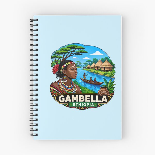 Item preview, Gambella, Ethiopia designed and sold by Myra365Art.