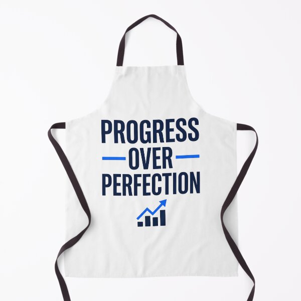 Item preview, Progress Over Perfection Motivational Mindset Quote Graphic designed and sold by TeeStyle.mr.