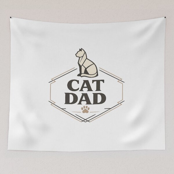 Item preview, Cat Dad Established designed and sold by teemix.