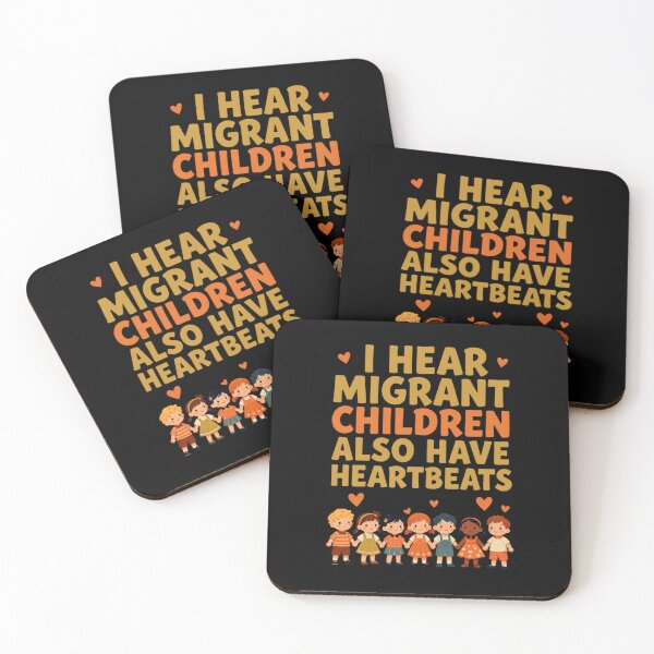 Item preview, I Hear Migrant Children Also Have Heartbeats 2 designed and sold by Positive&FunnyThings.