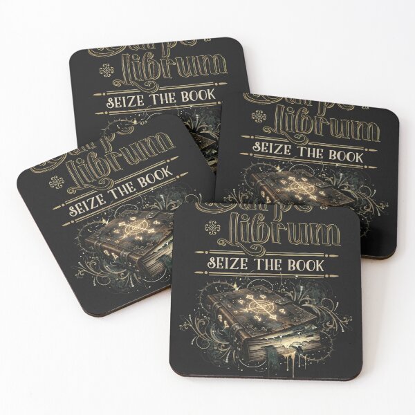 Item preview, Carpe Librum Seize The Book Old Volume Design designed and sold by Skuthorp231.